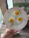 Fake Food Plate- Deviled Eggs vintage austrian porcelain plate