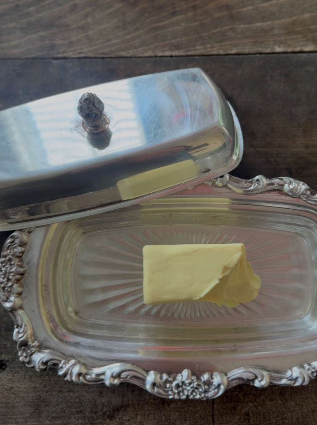 Fake food- Butter dish + Butter