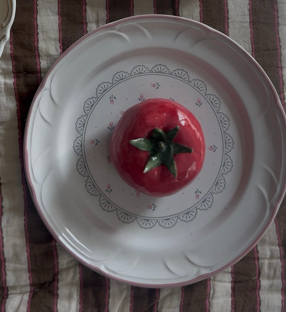 Ceramic Tomato Plate
