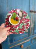 Fake Food Plate- Crème Brûlée