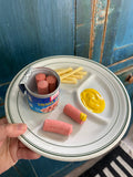 Fake Food Plate- Vienna Sausages
