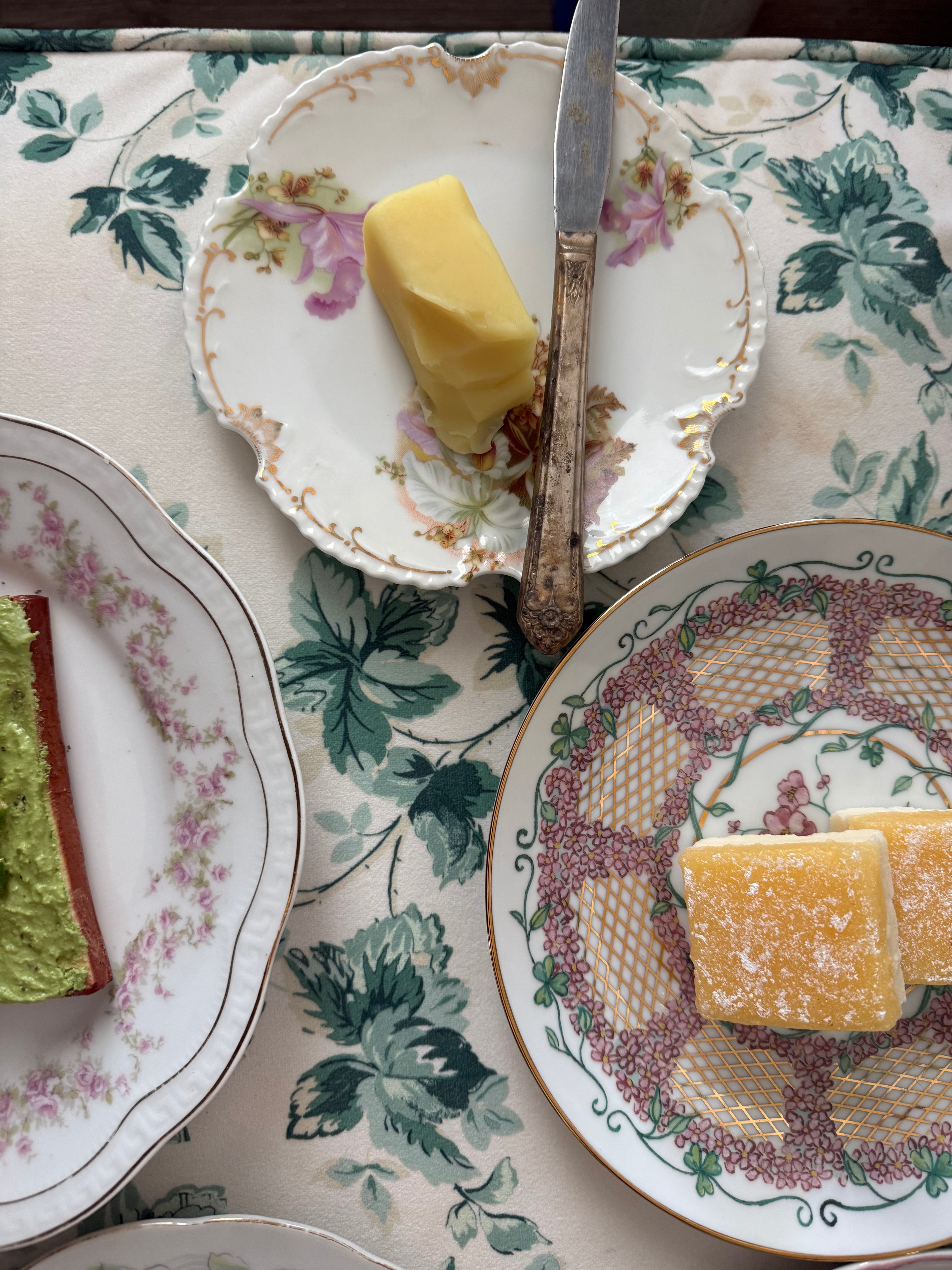 Set of 5 Fake Food Plates
