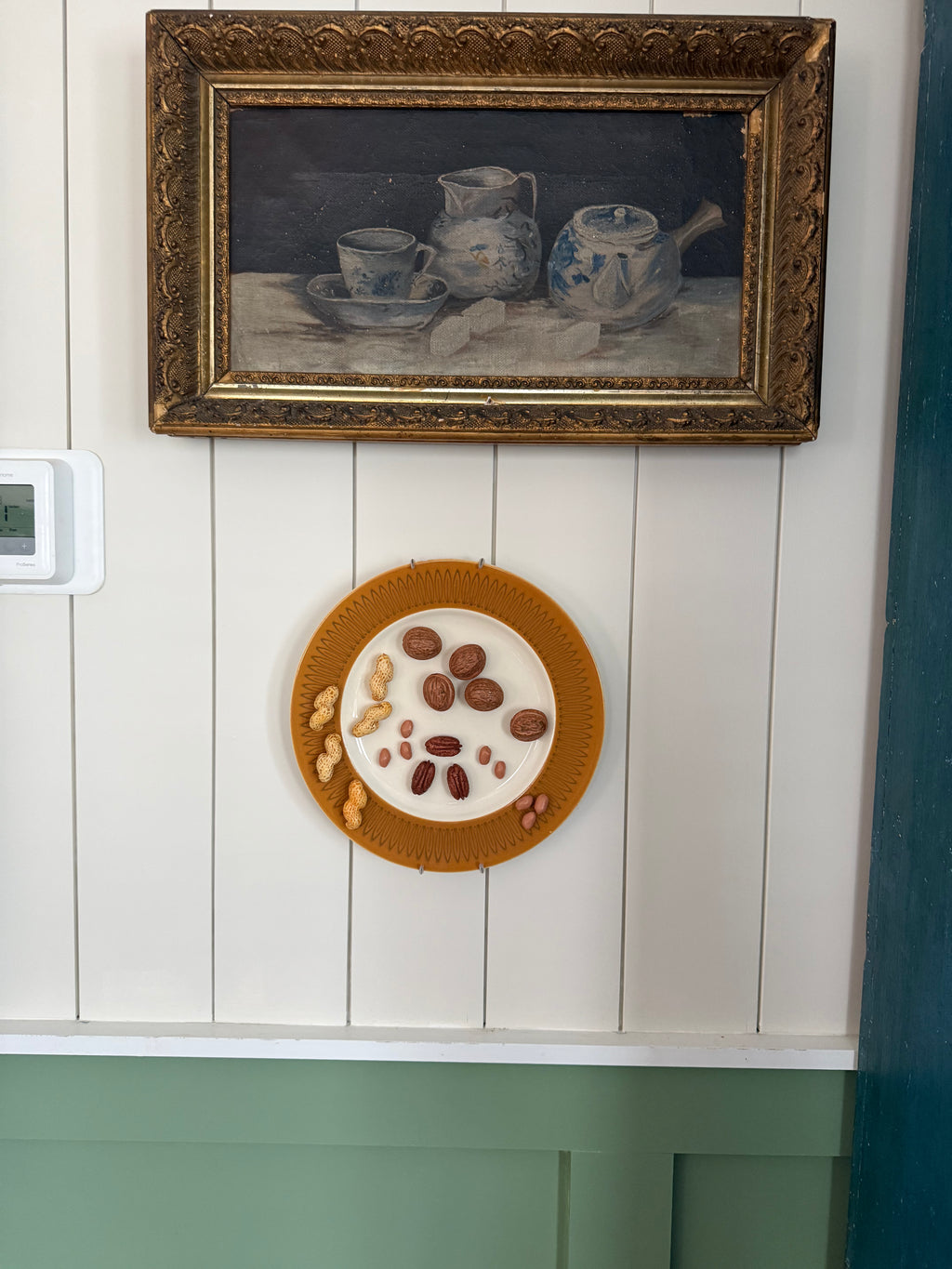 Fall Assorted Nuts Fake Food Plate