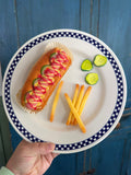 Hot Dog- Fake Food Plate