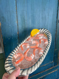 Fake food plate- Shrimp on Ice