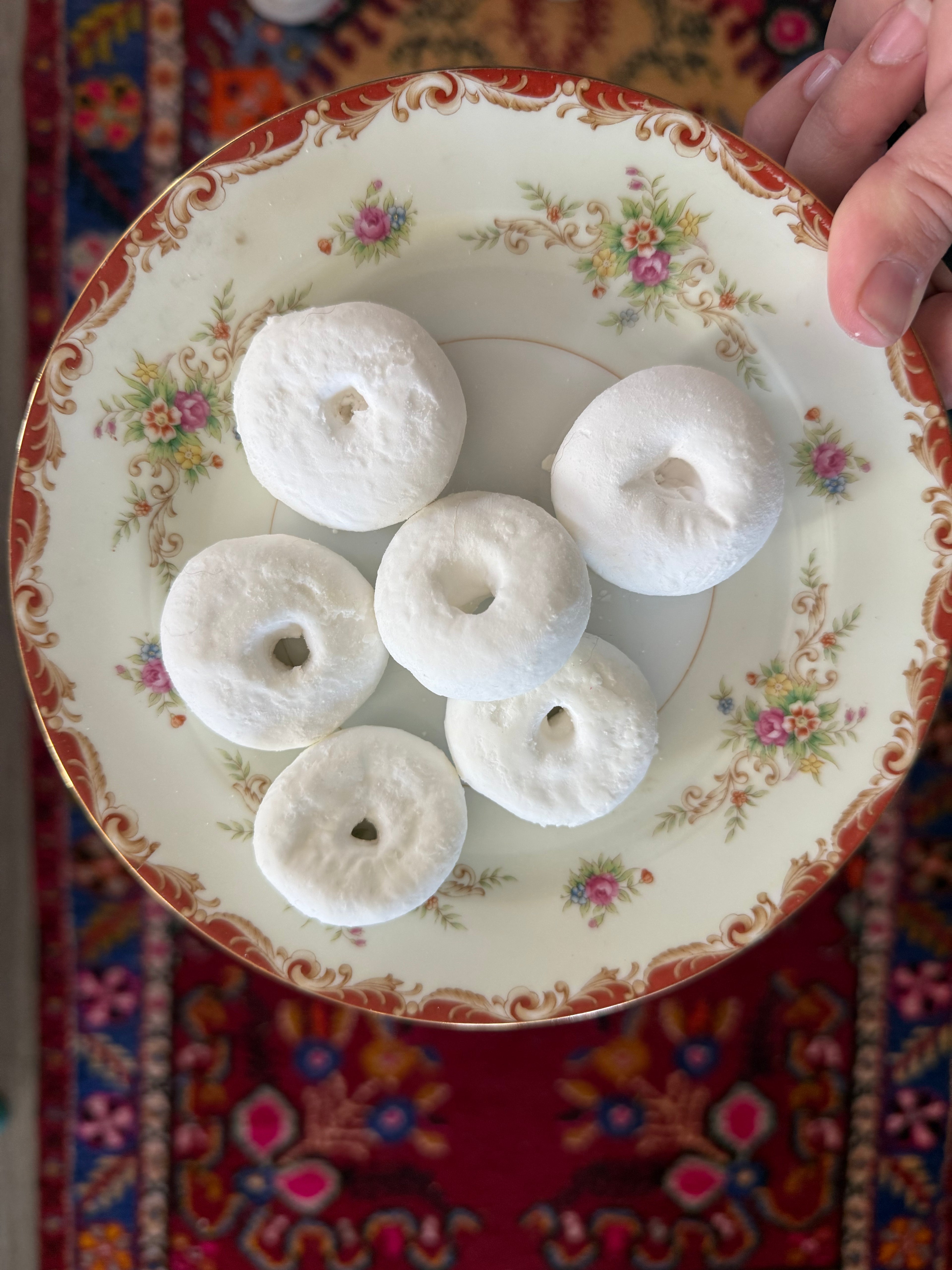 Powdered Donut Plate- 2