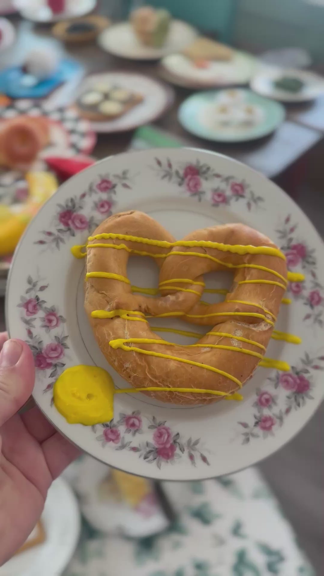 Set of 5 Fake Food Plates
