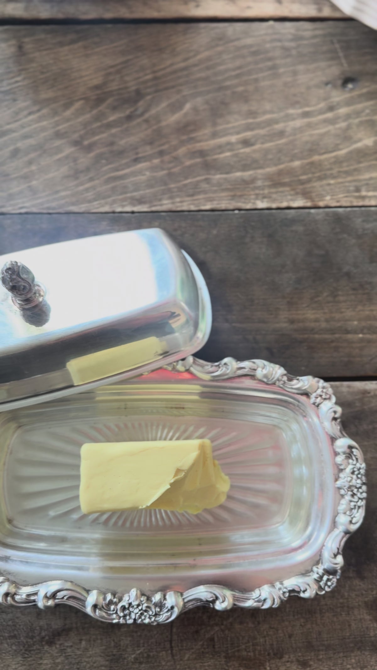 Fake food- Butter dish + Butter